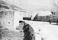 Talijanski bunker u centru mjesta izgrađen u proljeće 1942.