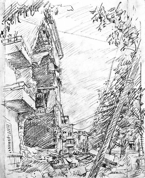 Bombardirana kuća u Tartaglinoj