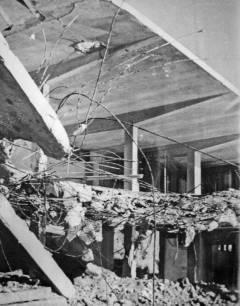 Bomba je oštetila i zgradu novosagrađenog gradskog kupališta na Bačvicama