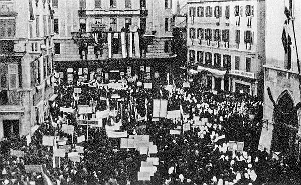 Miting u Splitu 8. marta na Međunarodni dan žena