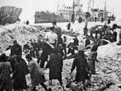 Prizori uništenja iz Gradske luke postupno su uklanjani