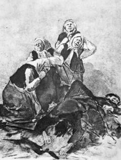 Majke, crtež, 1944.